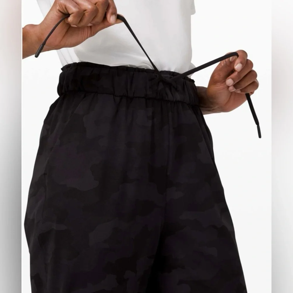 Lululemon Athletica Black Camouflage Joggers